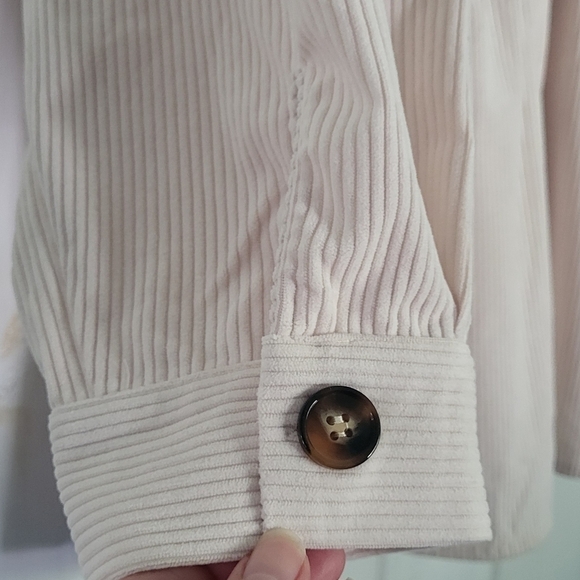 Bloomchic Corduroy Swing Babydoll Jacket Shaket - Picture 5 of 10